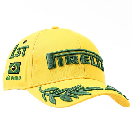 Pirelli Motorsport Special Edition Ayrton Senna Brazil Baseball Cap