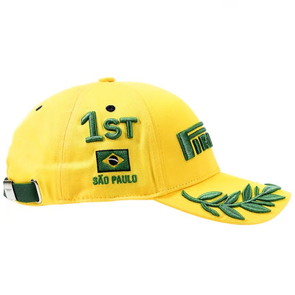 Pirelli Motorsport Special Edition Ayrton Senna Brazil Baseball Cap