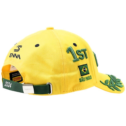 Pirelli Motorsport Special Edition Ayrton Senna Brazil Baseball Cap