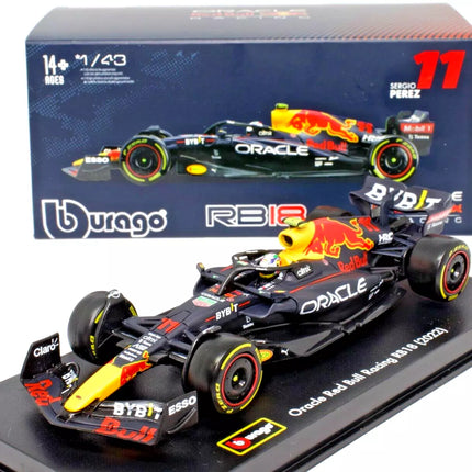 Red Bull Racing F1 Team Burgao Sergio Perez 1/24 Scale Model Racing Car