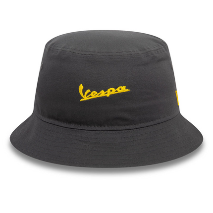 Vespa New Era Seasonal Dark Grey Bucket Hat