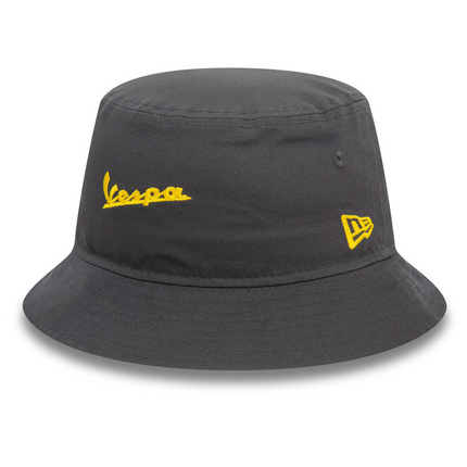 Vespa New Era Seasonal Dark Grey Bucket Hat